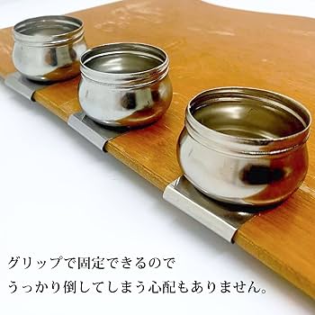 Amazon.co.jp: 【パレットにしっかり固定】 油壷 筆洗器 3個セット